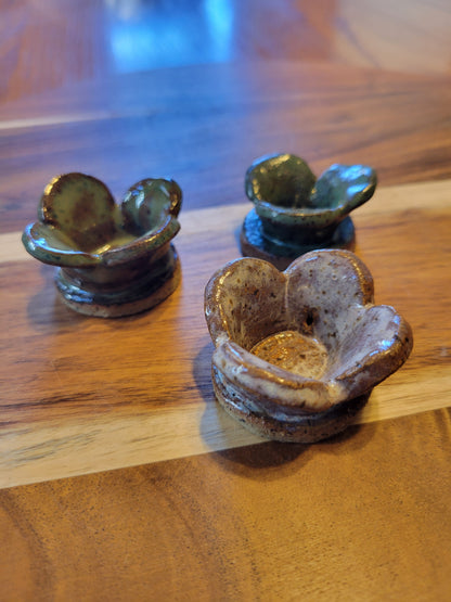 INCENSE BURNERS - FLORAL TRIO