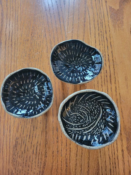 TRINKET DISH TRIO